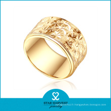 Anneau en or plaqué or en or pour mariage (SH-0438R)